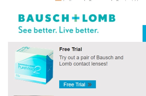 India Desire : Bausch Contact Lens Offer: Get Free Contact Lens From Bausch And Lomb